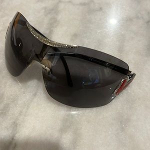 Valentino V shield sunglasses